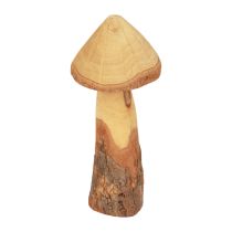 Puiset sienet koristeet sienet puukoristeet luonnollinen pöytäkoristeet syksy Ø11cm H28cm