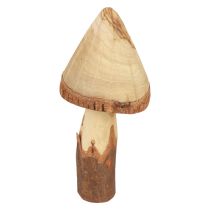 Puiset sienet koristeet sienet puukoristeet luonnollinen pöytäkoristeet syksy Ø14cm H36cm