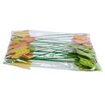 kohteita Puisia perhosia kepillä, 3 väriä, 8cm, 24 kpl