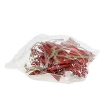 kohteita Puiset roikkuvat tähdet 16,5 cm/20 cm Punainen 6 kpl