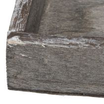 kohteita Tyylikäs maalaismainen koristetarjotin pöytäkoristeeseen, 15 cm, 4 kpl
