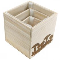 kohteita Kasvikuutiot, kukkalaatikko, syyskoriste patinalla 20/16/12cm 3 kpl setti