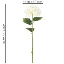 kohteita Keinotekoinen hortensia, pitkävartinen tekokukka, 60 cm