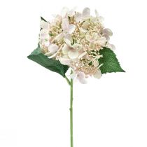 kohteita Hortensia keinotekoinen kermapuutarhan kukka silmuilla 52cm