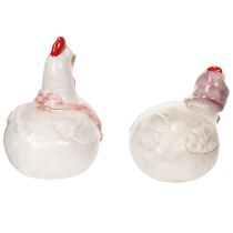 kohteita Keraamiset kanahahmot olohuoneeseen, söpö pääsiäispöytäkoriste kotiin, 11 cm, 2 kpl