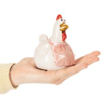 kohteita Keraamiset kanahahmot olohuoneeseen, söpö pääsiäispöytäkoriste kotiin, 11 cm, 2 kpl