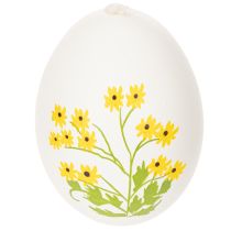 kohteita Pääsiäismunat herkillä kukka-aiheilla juhlavaan pääsiäiskoristeeseen olohuoneessa, 6 cm, 6 kpl