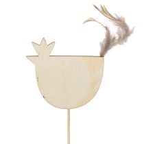 kohteita Pääsiäisaiheisia kananvarsia iloiseen kevätkoristeeseen, 7 cm, 12 kpl