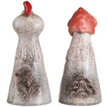 kohteita Keraamiset koristekanat Pääsiäiskukko ja kana H20/22cm 2 kpl