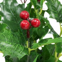 Holly ruukussa tekokasveja Ilex keinotekoinen 26cm
