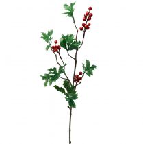 Ilex Artificial Holly Berry Branch Punaiset marjat 75cm