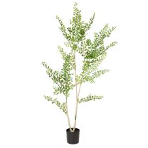 kohteita Tekokasvi ruukussa, 130 cm korkea, vihreä, koristeellinen