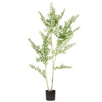 kohteita Tekokasvi ruukussa, 130 cm korkea, vihreä, koristeellinen