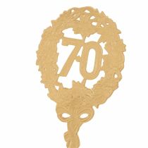 kohteita Merkkipäivänumero 70, 12 cm, 10 kpl