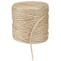 kohteita Juuttilanka, juuttilanka, luonnollinen 3 mm rulla, 100 m × 2 kpl