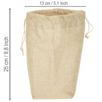 kohteita Juuttipussi 13,5 × 11 cm, korkeus 25 cm