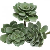 Keinotekoiset mehevät deco keinotekoiset kasvit vihreät 11×8,5cm 3kpl