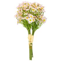 kohteita Keinotekoinen kamomillakimppu kirkkaaseen ja helppohoitoiseen kodin sisustukseen, 28 cm, 3 kpl