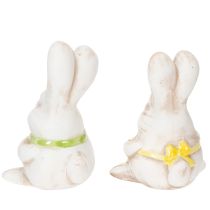 kohteita Pääsiäispupuhahmot, käsinmaalatut keraamiset koristeet, hauska pääsiäiskoristeluun, 11 cm, 4 kpl