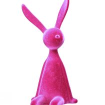 kohteita Hyllyllä istuva kani, parveileva, istuva pääsiäispupu, pinkki, 56cm