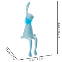 kohteita Koristeellinen pupu söpö pääsiäiskoriste hyllykkö ikkunalaudalle 36cm 2kpl