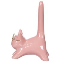 kohteita Kissa-koristehahmo, ihanteellinen koriste makuuhuoneeseen ja kylpyhuoneeseen, 14 cm, 2 kpl