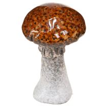 kohteita Keraamiset sienet keraamiset koriste-sienet oranssi keltainen ruskea 8cm 3 kpl