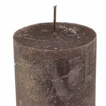 kohteita Yksiväriset kynttilät kupari metalli 85×120mm 2kpl