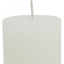 kohteita Pilarikynttilät Maalaismaiset kynttilät valkoiset 60/110mm 4kpl