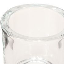kohteita Kynttilänlasiruukku Mini Lasi Ämpäri Kirkas Ø6,5cm K6cm 6kpl