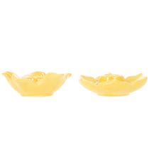 kohteita Keraamiset kynttilänjalat, koristeellinen kukkamuoto tyylikkääseen pöytäkoristeeseen, 11 cm, 2 kpl