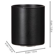 kohteita Magneettinen kynttilänjalka, mattapintainen, 4 cm, 4 kpl