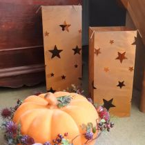 kohteita Joulukynttilänjalat, maalaismainen viimeistely, 40/50 cm korkea, 2 kpl:n setti