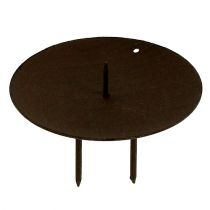 kohteita Ruskea kynttilänjalka Ø9cm 4 kpl