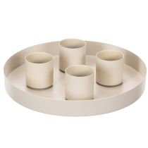 kohteita Magneettiset kynttilänjalat paksuille kynttilöille (4 cm), 4 kpl