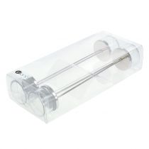 kohteita Kynttilänjalka lasilla sauvassa 4 kpl