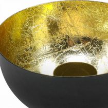 Kynttilänjalka Black Gold Joulukoristeet Ø13cm K6,5cm