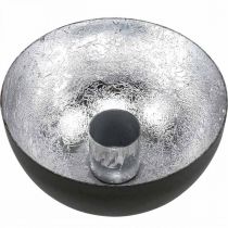 kohteita Kynttilänjalka Musta Silver Stick kynttilänjalka Ø10cm H5cm