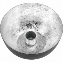 kohteita Kynttilänjalka Musta Hopea Kynttilänjalka Ø13cm K6,5cm