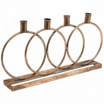 Kynttilänjalka Kynttilänjalka Vintage 4 liekki Kultainen L45cm
