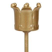 kohteita Kynttilänjalka Adventtiseppele kynttilänjalka kultakruunu Ø2,5cm 4kpl