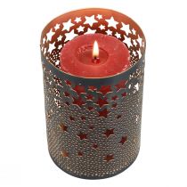 kohteita Kynttilänjalka metallitähtiä musta/kulta H10/15cm 2 kpl setti