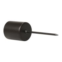 kohteita Kynttilänjalka, musta, Ø3,2 cm, 4 kpl