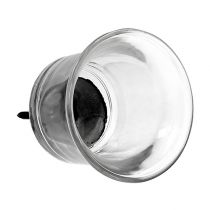 kohteita Tuikkukynttilänjalka, kirkas, Ø6 cm, korkeus 10 cm, 2 kpl