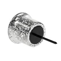 kohteita Tuikkukynttilänjalka hopea Ø6cm K10cm 2kpl