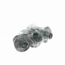 kohteita Step kynttilänjalka setti hopea antiikki Ø9,5-10,5cm H7-14cm 4kpl