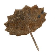 kohteita Kynttilänjalka kynttilänjaltimen kiinnittämiseen ruskea H8,5cm 4kpl