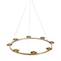 kohteita Kultainen riippuva kynttilänjalka Ø34cm K45cm