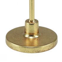 kohteita Kynttilänjalka kultainen kynttilänjalka metallia H26cm