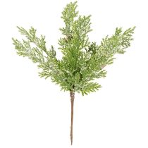 kohteita Keinotekoinen männynoksa käpyineen, lumen peitossa, 28 cm, 6 kpl
